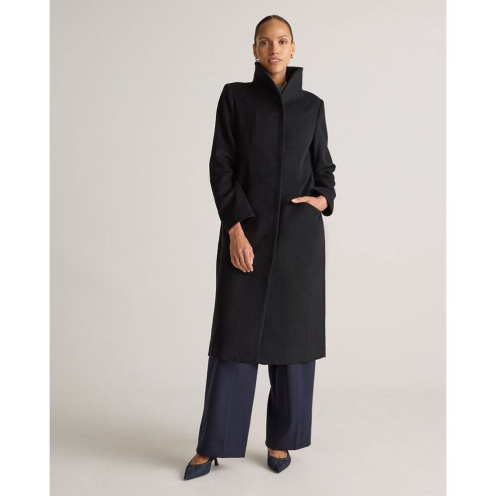Quince Black Women's Coat